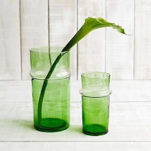 Vase: Beldi Vase | Green
