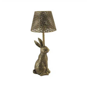 Lighting: Dream Bunny Lamp | Antique Gold