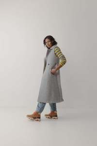 Sleeveless Trench | Ash