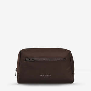 Status Anxiety  Hunter Recycled Toilet Bag - Medium