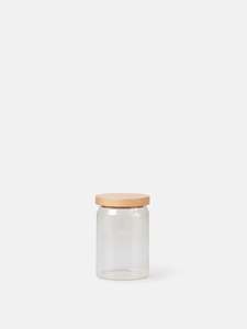 Citta: Citta | Storage Jar with Wooden Lid | Small