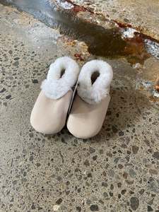 Lambskin Booties | Cream Nappa