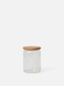 Storage Jar with Wooden Lid | Medium