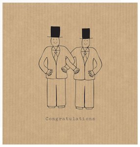 Cards: Same Sex Wedding - Male