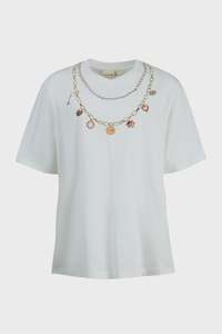 Curate: Charm School T-Shirt | White