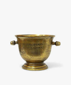 New: Portofino Gold Champagne Bucket | Short