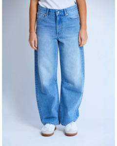 Carson Barrel Jean | Mid Blue