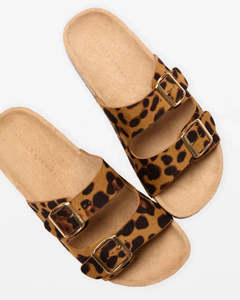 New: Stella + Gemma Marilou Slide | Leopard