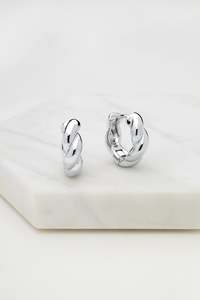 Fashion: Maya Hoop | Silver