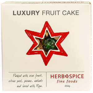 Round Luxury Fruit Cake