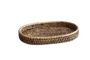 Rattan Oval Tray