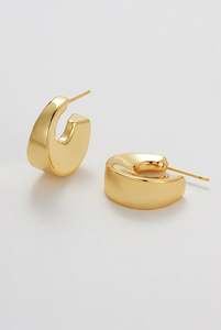 Jewellery: Harper Brushed Hoop