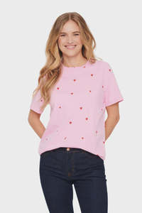 Dagni T-Shirt | Bonbon Flame Hearts