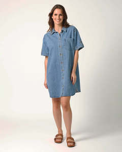 Sale: Vinnie Dress | Blue Denim