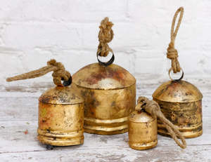 Garden: Gold Forged Iron Bells