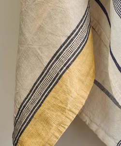 Kitchen 1: Woven Ribbon Curry Teatowel