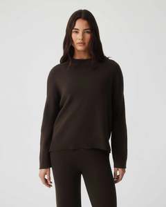 All: Hommey Cotton Cashmere Sweater | Chestnut