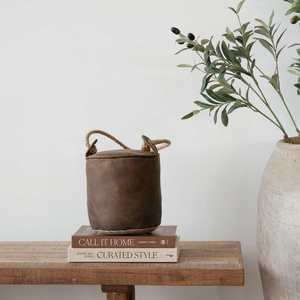 Leather Door Stopper | Saddle