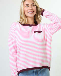 All: Stella + Gemma | Street Jumper | Strawberry Sangria