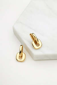 Fashion: Zafino | Ella Earring | Gold/Gold