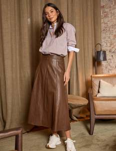 Stella & Gemma Monroe Skirt | Cocoa