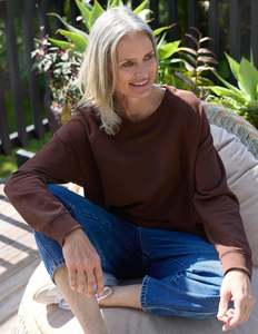 Stella + Gemma Classic Sweatshirt | Choc