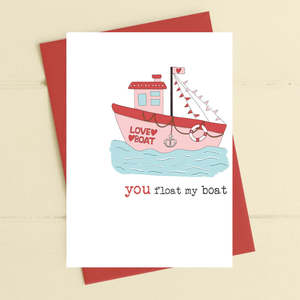 Cards: Float My Boat Card
