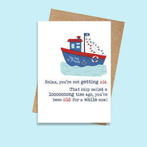 Boat Of Youth - Card