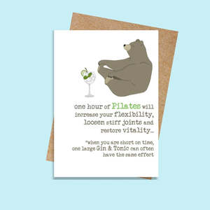 Pilates - Loosens Limbs - Card