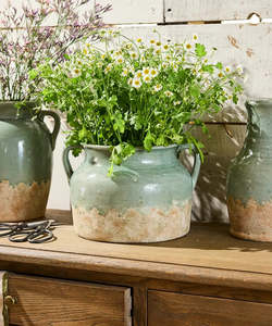 Gardens Outdoors: Varese Vessel Wide | Pale Blue