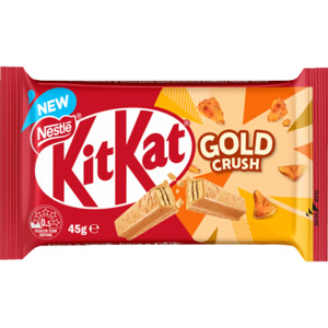 Nestle Kit Kat Chocolate Gold Crush 48 x 45g