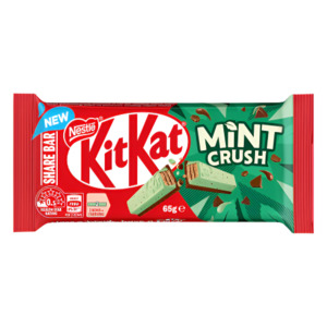 Nestle Kit Kat Mint Crush Chocolate Share Bar 24 x 65g