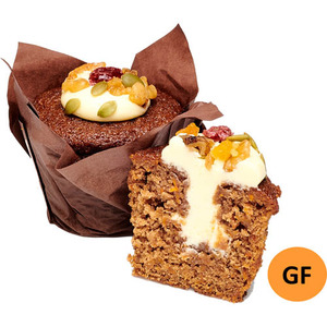 Gluten Free: Gluten Free Carrot Cake Injected Individual Muffins 9 x 145g