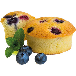 Gluten Free: Gluten Free Friands Mixed Berry 9 x 70gm