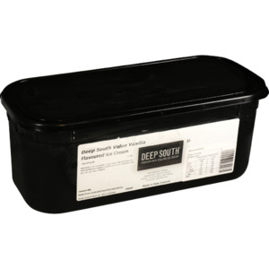 Ice Cream: Deep South Value Vanilla Flavoured Ice Cream 5L Tub