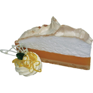 Lemon Meringue Uncut Round Pie 25cm 1.3kg