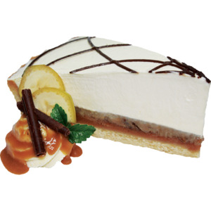 Pies: Banoffee Round Pie 25cm Precut 14 Piece 1.88kg