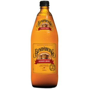 Drinks 1: Bundaberg Ginger Ginger Beer 12 x 750ml