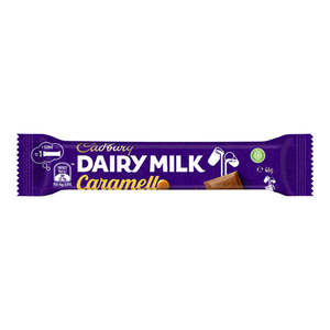 Confectionery: Cadbury Dairy Milk Caramello Chocolate Bar 48 x 46g
