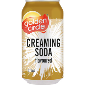 Golden Circle Drinks Sale: Creaming Soda Flavoured Soft Drink 24 x 375ml