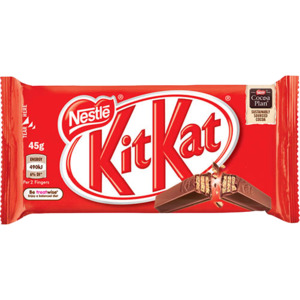 Chocolate Bars: Kit Kat Chocolate Bar 48 x 45g