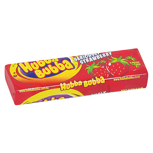 Hubba Bubba Seriously Strawberry Bubblegum 20 x 35g