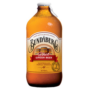 Bundaberg: Bundaberg Diet Ginger Beer 12 x 375ml