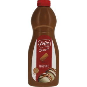 New: Lotus Biscoff Topping Sauce 1kg