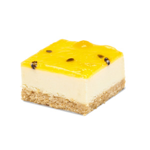 Florentines Peach & Passionfruit Slab Cheesecake Uncut 3kg