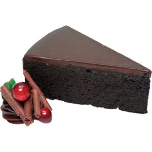 Cakes: Mississippi Mud Cake 9 inch Round 1.4kg