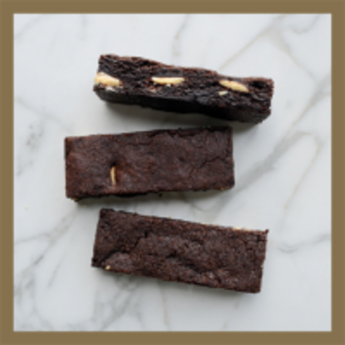 Cakes: Original Foods New York Brownie Slab Pre-Cut 28 Pieces 2.1kg