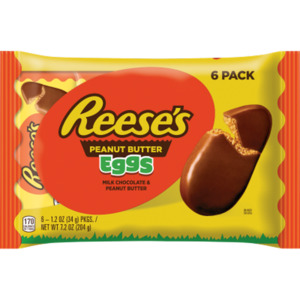 Frontpage: Reese's Peanut Butter Eggs Chocolate 6 x 34g