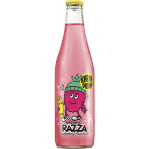 Drinks 1: Karma Organic Razza Raspberry Lemonade Soft Drink 15 x 300ml