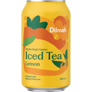Dilmah Lemon Iced Tea 12 x 330ml